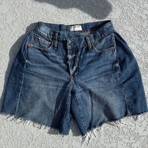 Denim Blue FP boomerang long shorts size 27